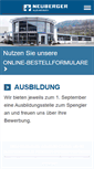 Mobile Screenshot of neuberger-amorbach.de